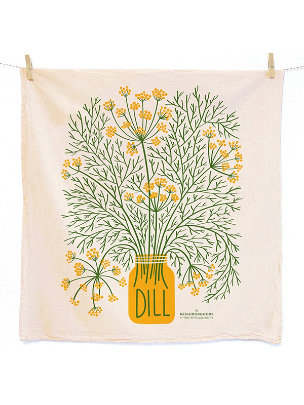 Big Dill Tea Towels: Set of 2