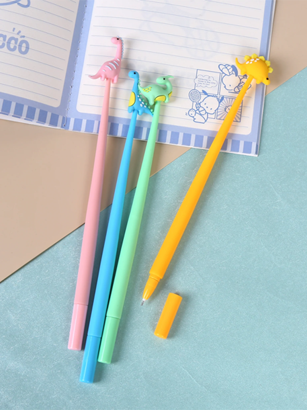 Jurassic Dinosaur Wiggle Gel Pen: Assorted