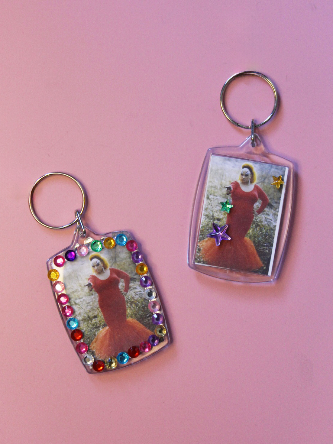 Bedazzled Keychain: Divine