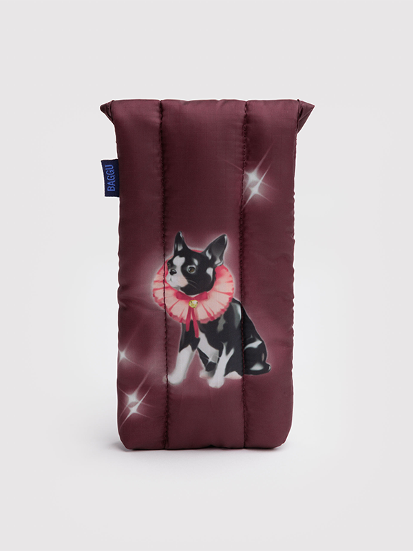 Puffy Glasses Sleeve: Fancy Dogs