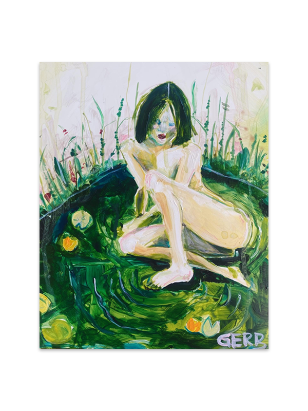 Abandoned Doll Print: 6 x 8