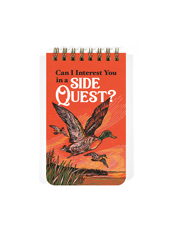 Spiral Notepad: Can I Interest You in a Side Quest