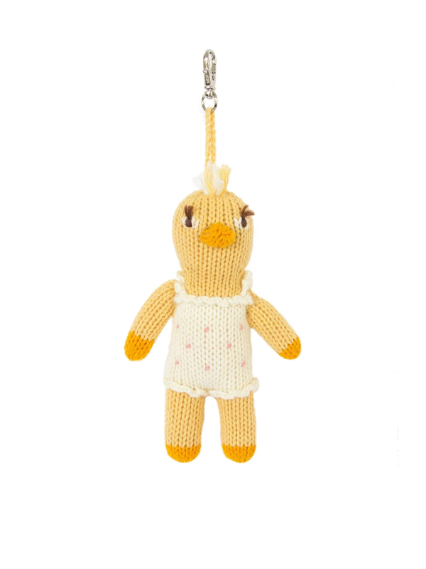 Knit Bag Charm: Lucille the Duck