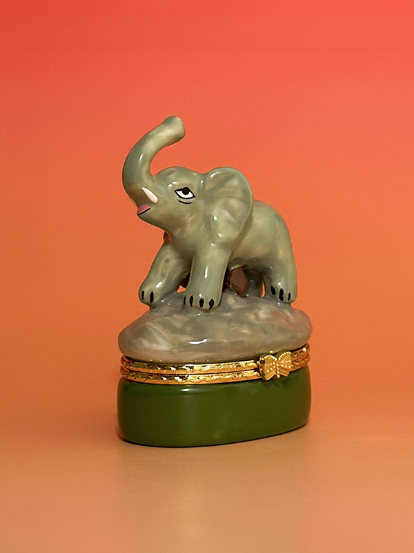 Trinket Box: Elephant
