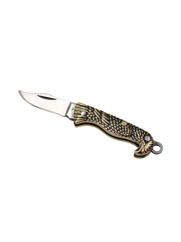 Mini Folding Knife Necklace: Eagle
