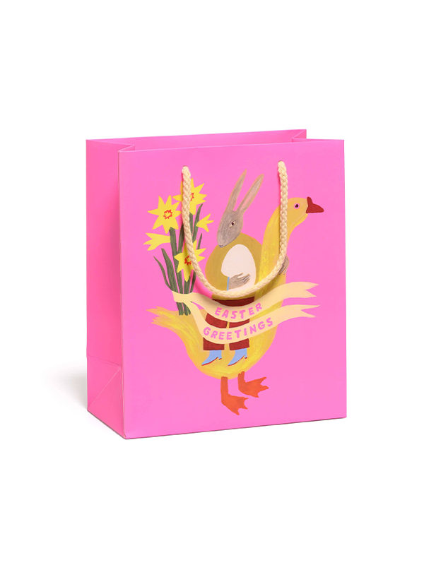 Rabbit and Goose Gift Bag: Medium