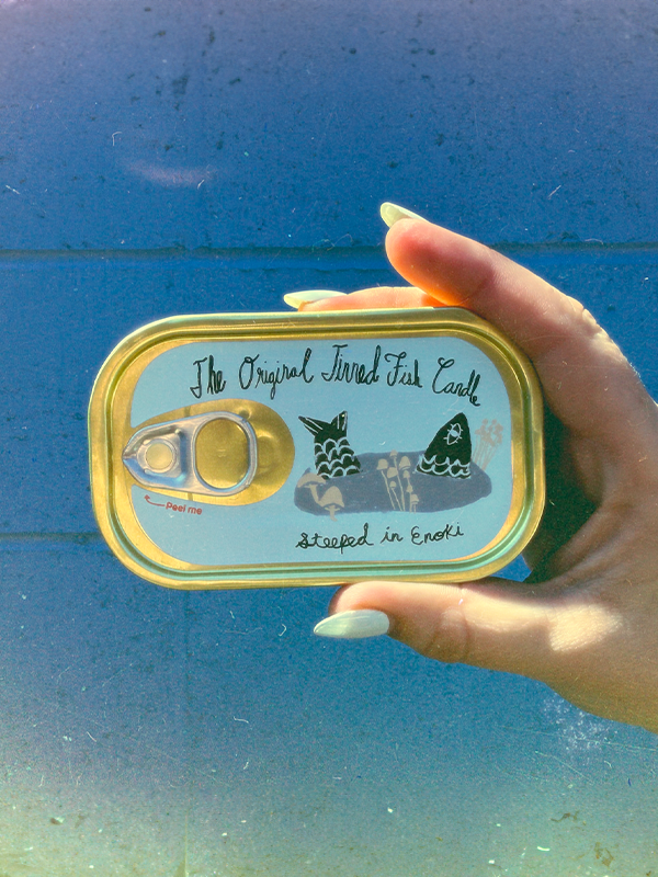 The Original Tinned Fish Candle: Enoki Forest