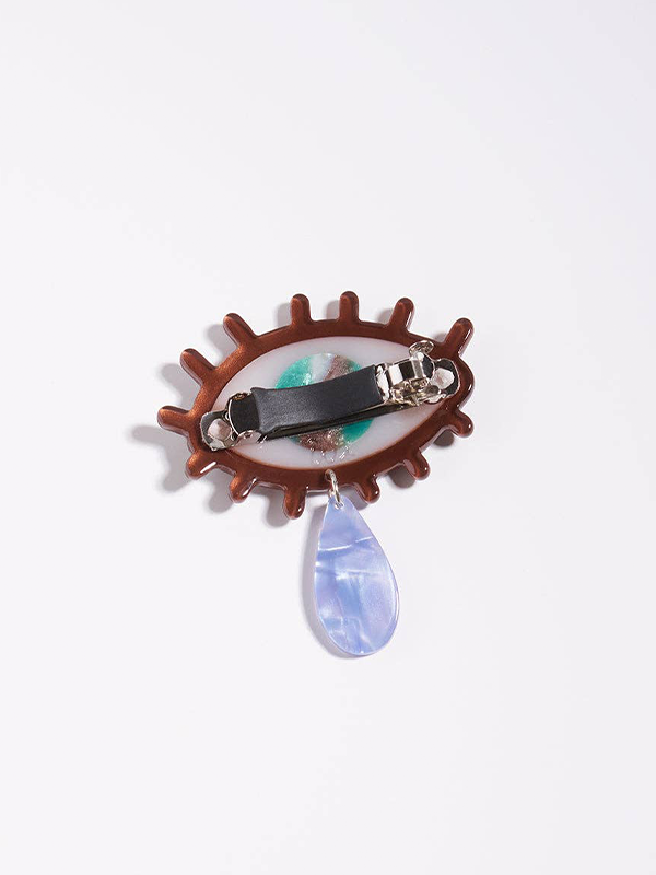 Mini Third Eye French Barrette