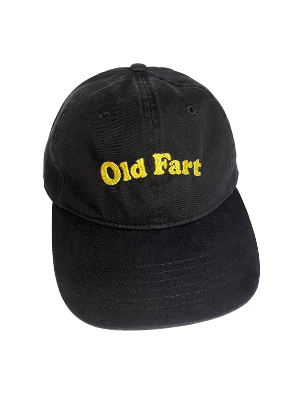 Old Fart Cap: Washed Black