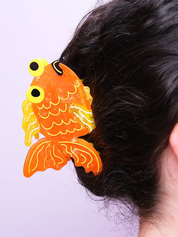 Forgetful Goldfish Hair Claw
