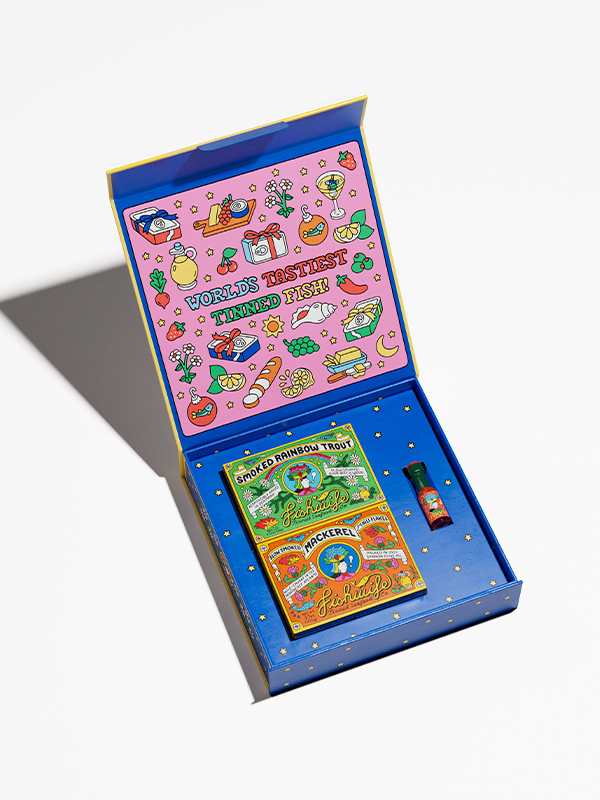 Tinned Fish & Hot Sauce Gift Set