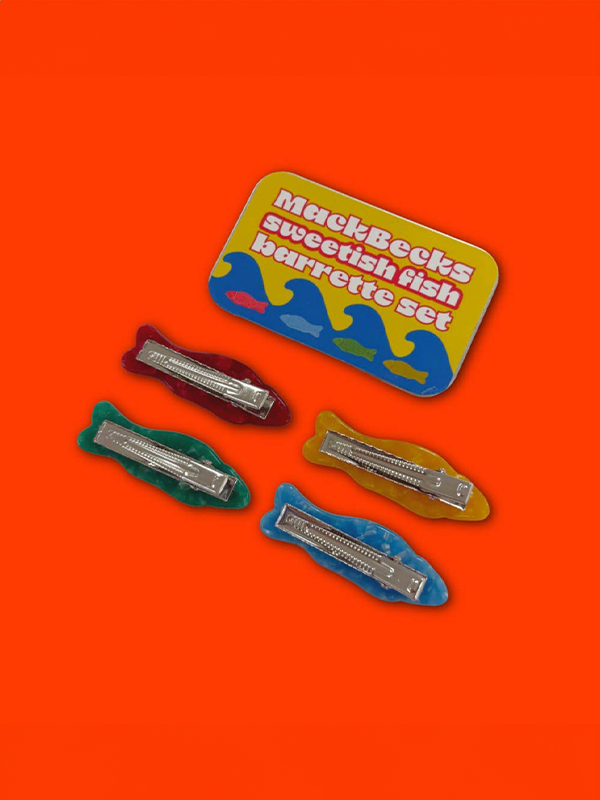 Sweetish Fish Barrette Set