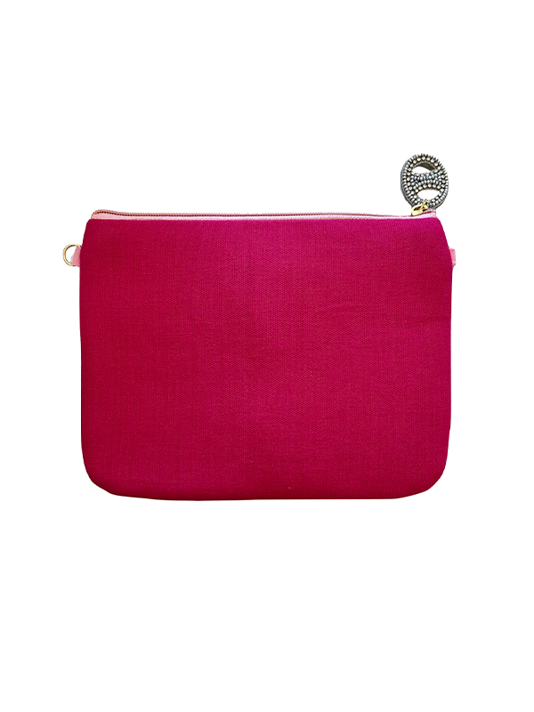 Beaded Crossbody Bag: Sardines