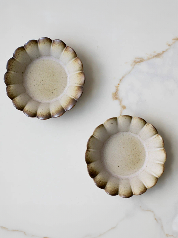 Flower Ceramic Pinch Bowl