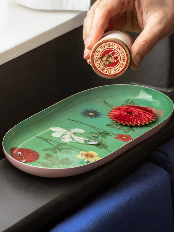 Enamel Printed Tray: Festival of Flowers