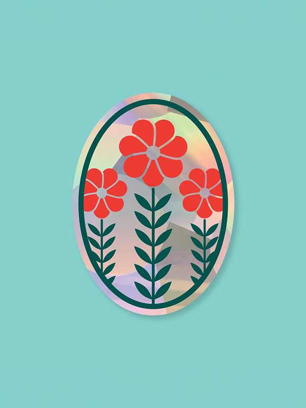 Suncatcher: Three Flowers