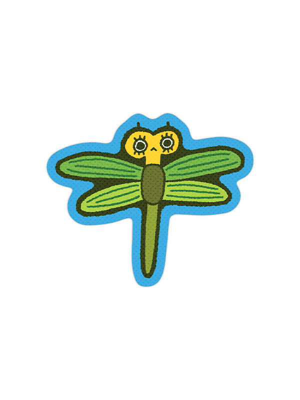 Dragonfly Sticker