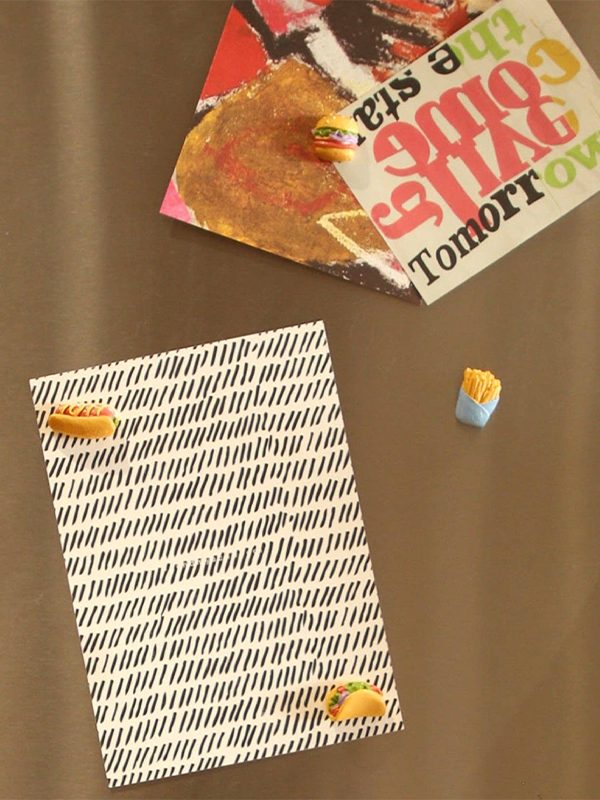 Junk Food Magnets: Set of 4