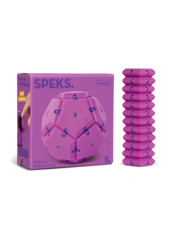 Geode Pop Magnetic Fidget Sphere: Assorted