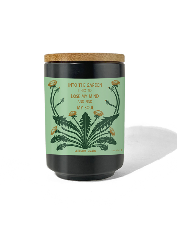 Into the Garden to Find My Soul Candle: Heirloom Tomato