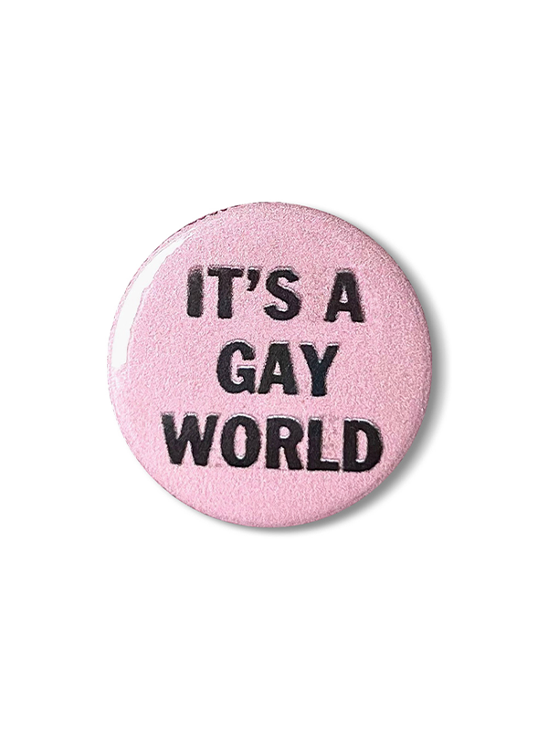 Gay World Pin