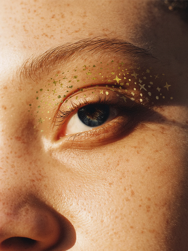 Makeup Patches: Golden Eye Speckles