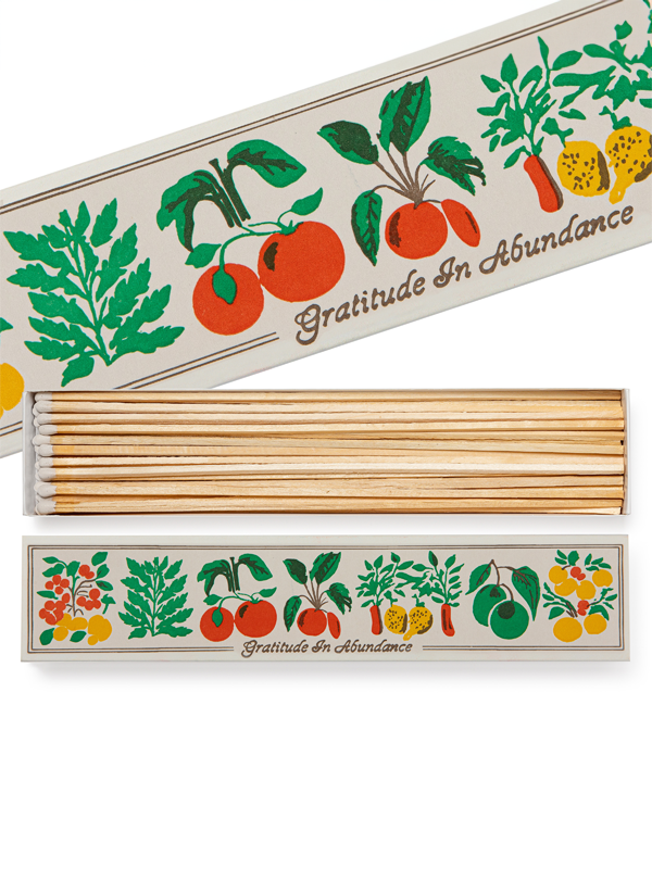 Long Safety Matches: Gratitude In Abundance