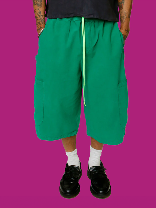 Waiter Shorts: Green Bean