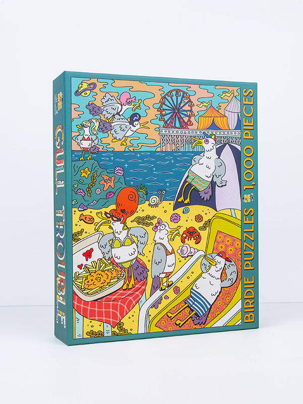 Gull Trouble Puzzle: 1,000 Pieces