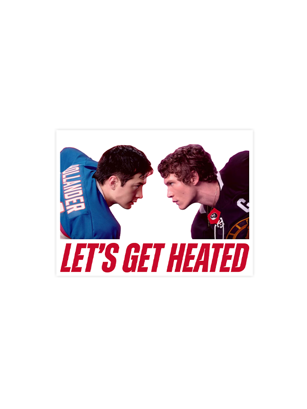 Let's Get Heated Sticker