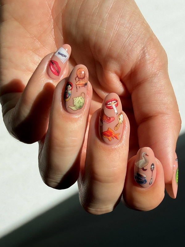 Haricot Vert Nail Art Stickers