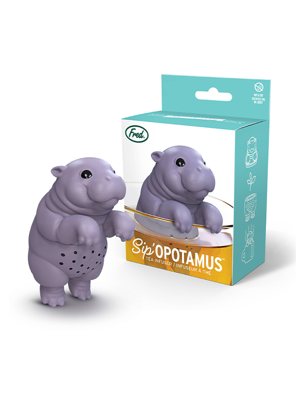 Sip'opotamus: Hippo Tea Infuser