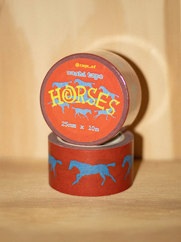 Horses Washi Tape