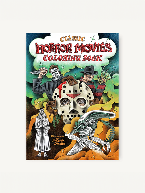 Classic Horror Movies Coloring Book