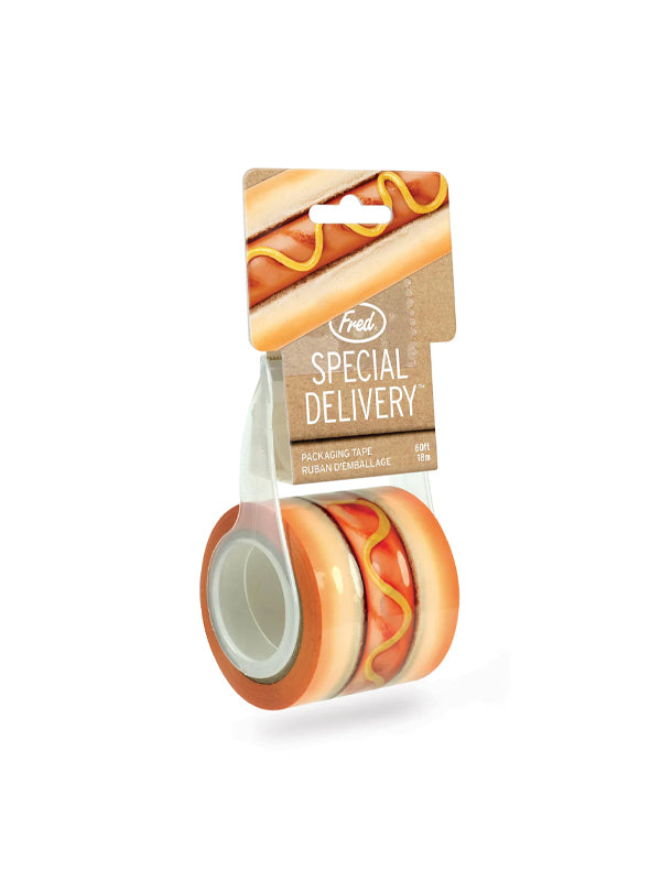 Special Delivery Packing Tape: Hot Dog