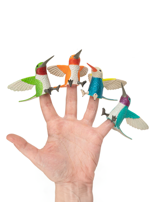 Finger Puppet: Hummingbird (Single, Assorted)