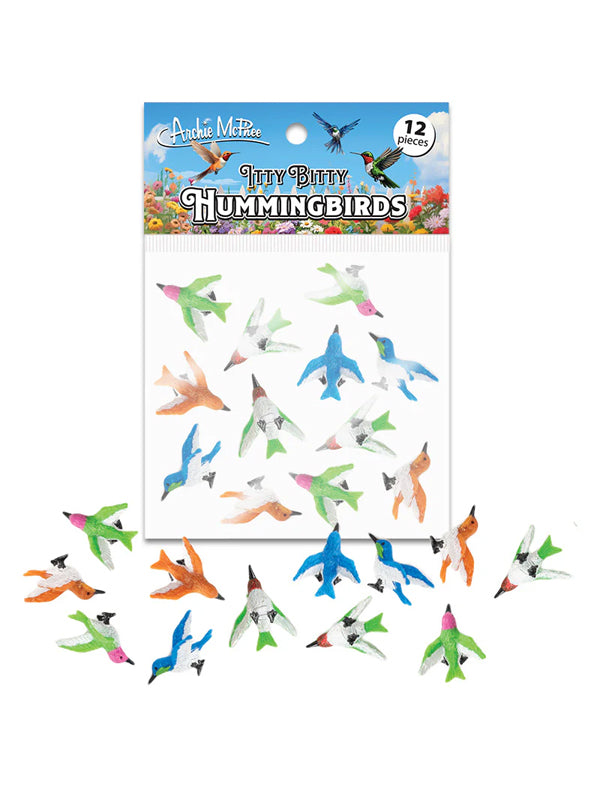 Itty Bitty Hummingbirds: Bag of 12