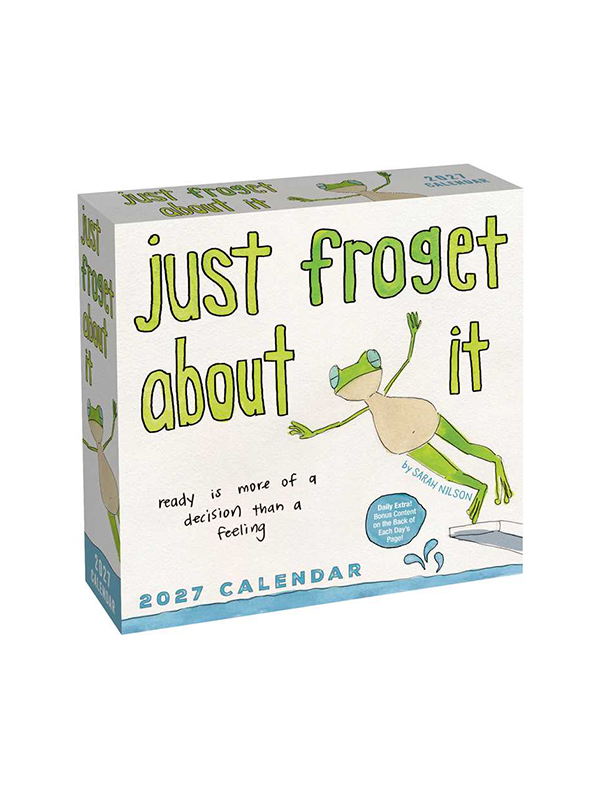 Just Froget About It 2027 Day-to-Day Calendar