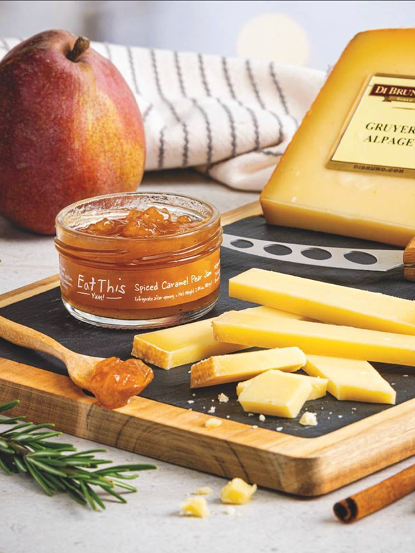 Spiced Caramel Pear Preserve