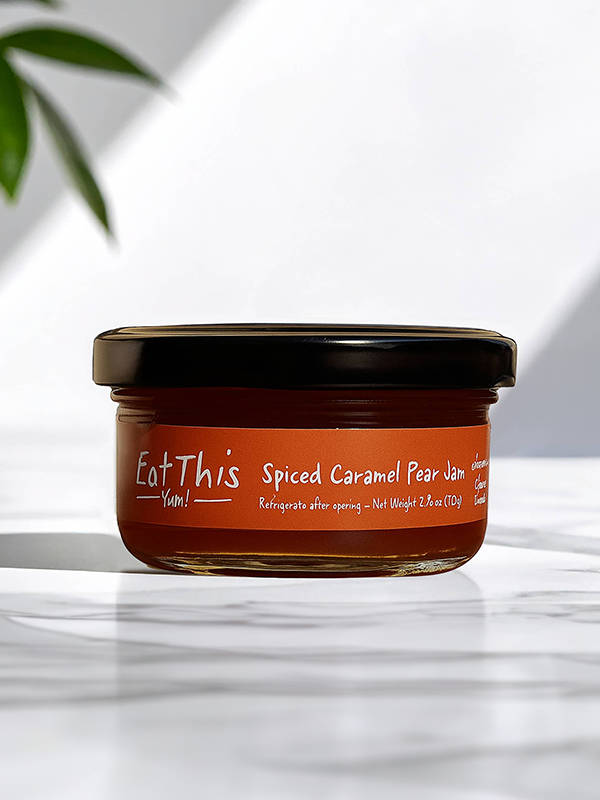 Spiced Caramel Pear Preserve