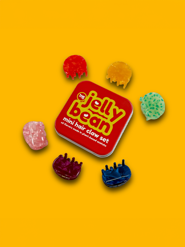 Jelly Bean Mini Hair Claw Set