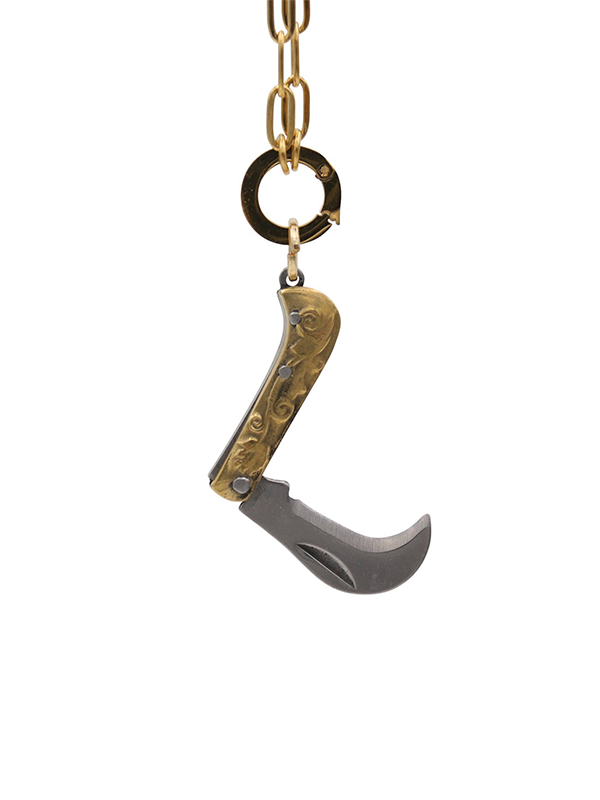 Mini Folding Knife Necklace