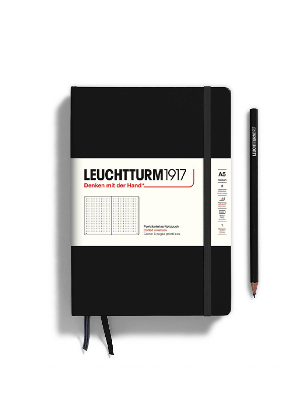 Medium Dotted Notebook: Assorted
