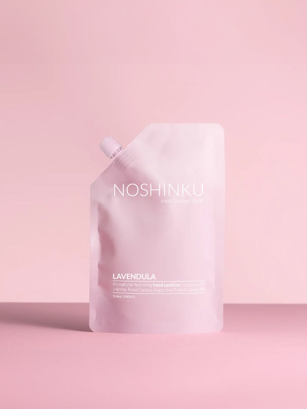 Organic Hydrating Sanitizer Mini Refill Pouch: Lavendula
