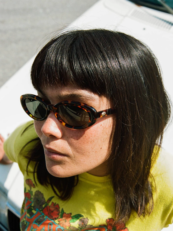 The Sweet Leaf: Dark Tortoise Bio / Grey
