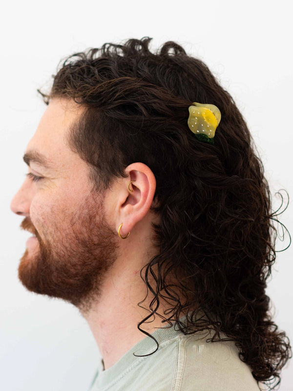 Mini Lemon Hair Claw