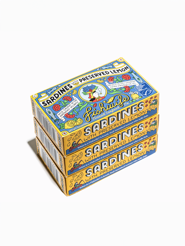 Sardines with Preserved Lemon