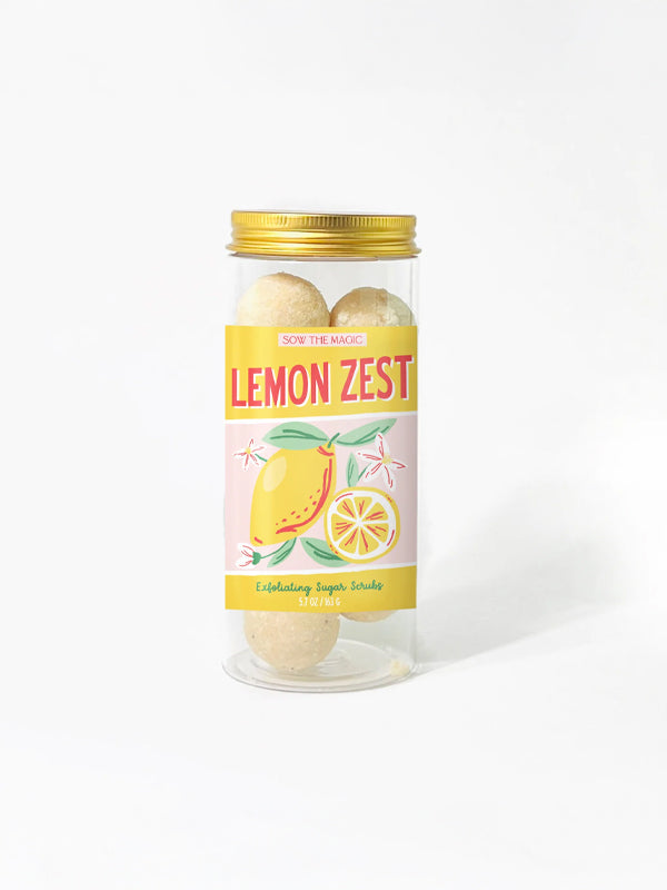 Lemon Zest Exfoliating Sugar Scrub