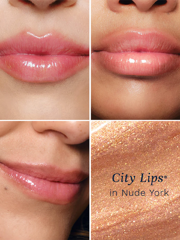 City Lips® Plumping Lip Gloss: Nude York