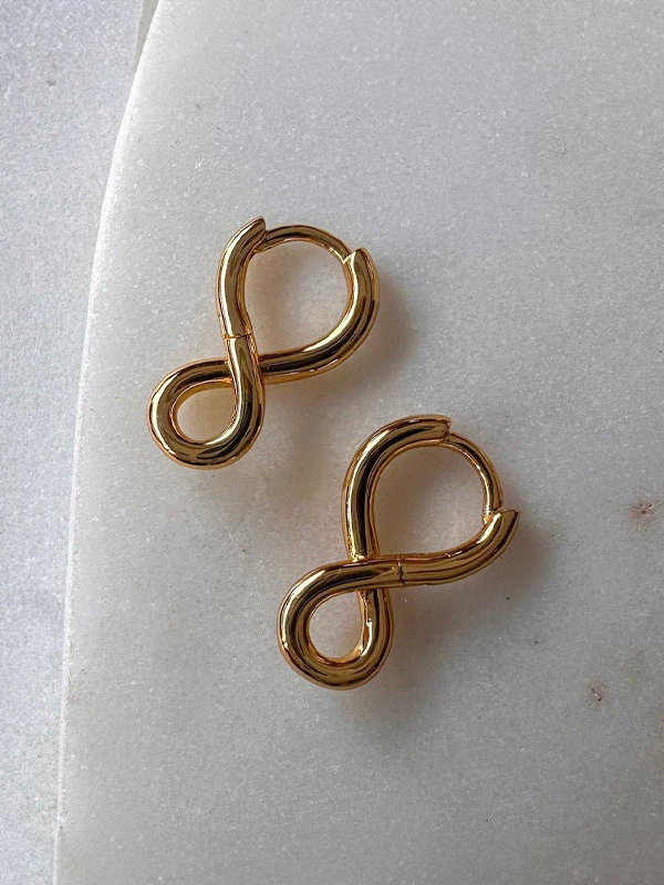 Loopty Loo Hoops: Gold